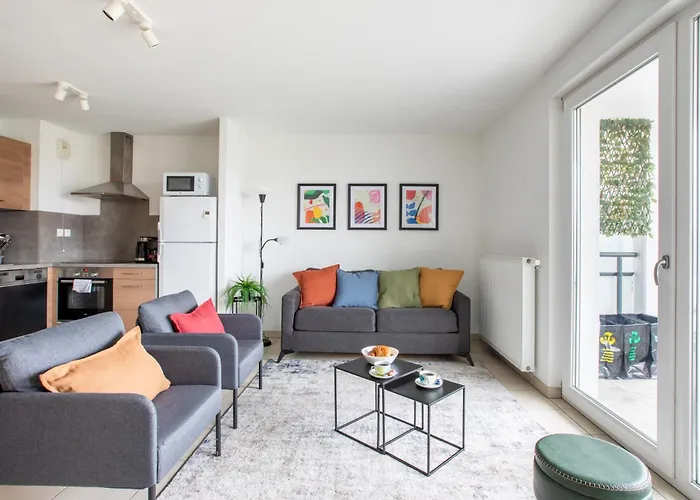 Apartamento The Bright Urban Calm Basel St Louis Saint-Louis (Haut-Rhin)